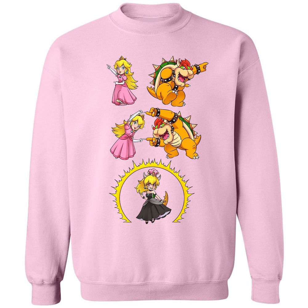 Classic Unisex Sweatshirt - QZQHD4L1 - Light Pink - 3