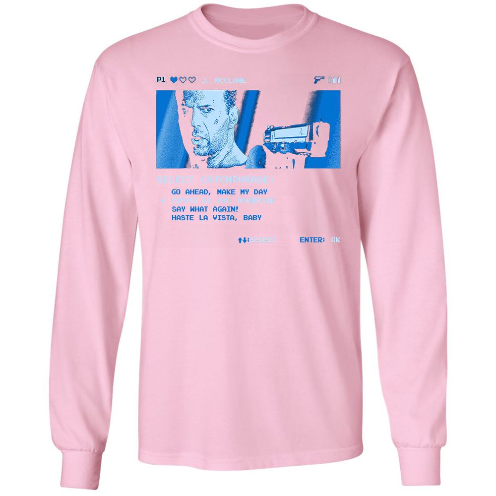 Long Sleeve T-Shirt - K72XDH96 - Light Pink - 3