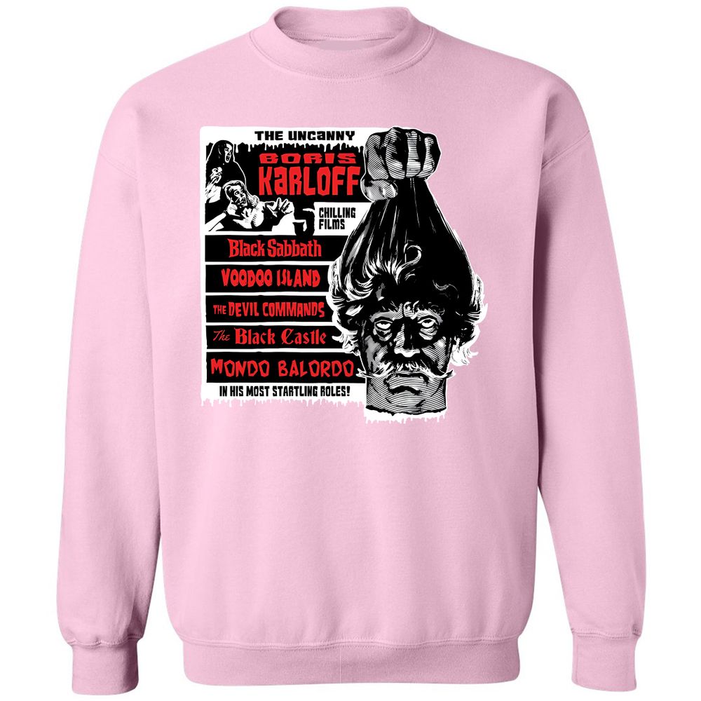 Classic Unisex Sweatshirt - 7DSKSDNU - Light Pink - 3