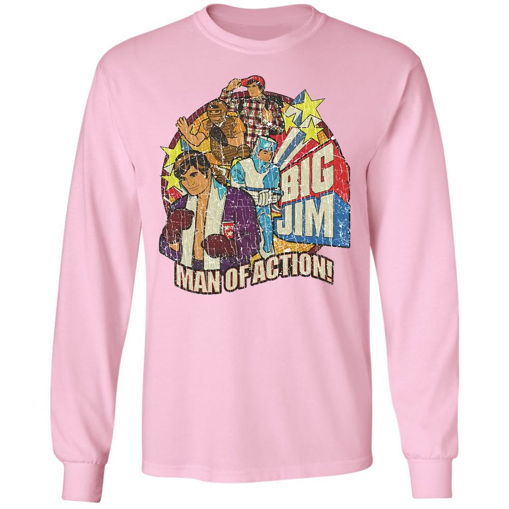 Long Sleeve T-Shirt - WGT6ACF3 - Light Pink - 3