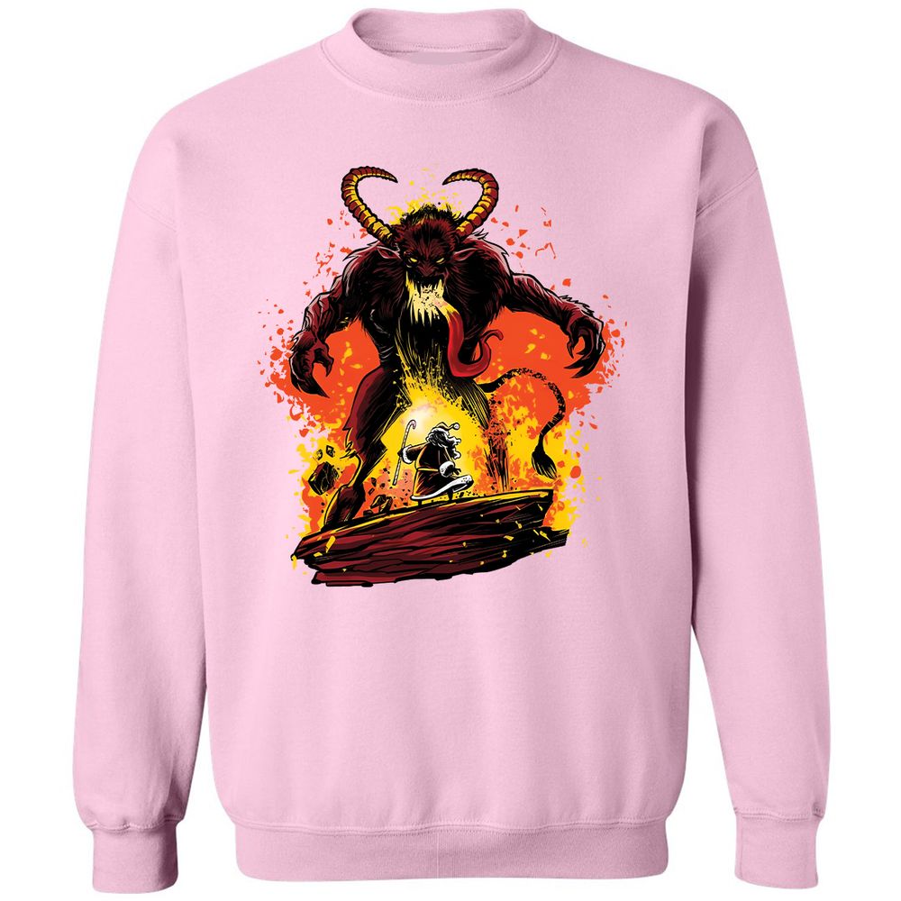 Classic Unisex Sweatshirt - VZZQ5D7T - Light Pink - 3