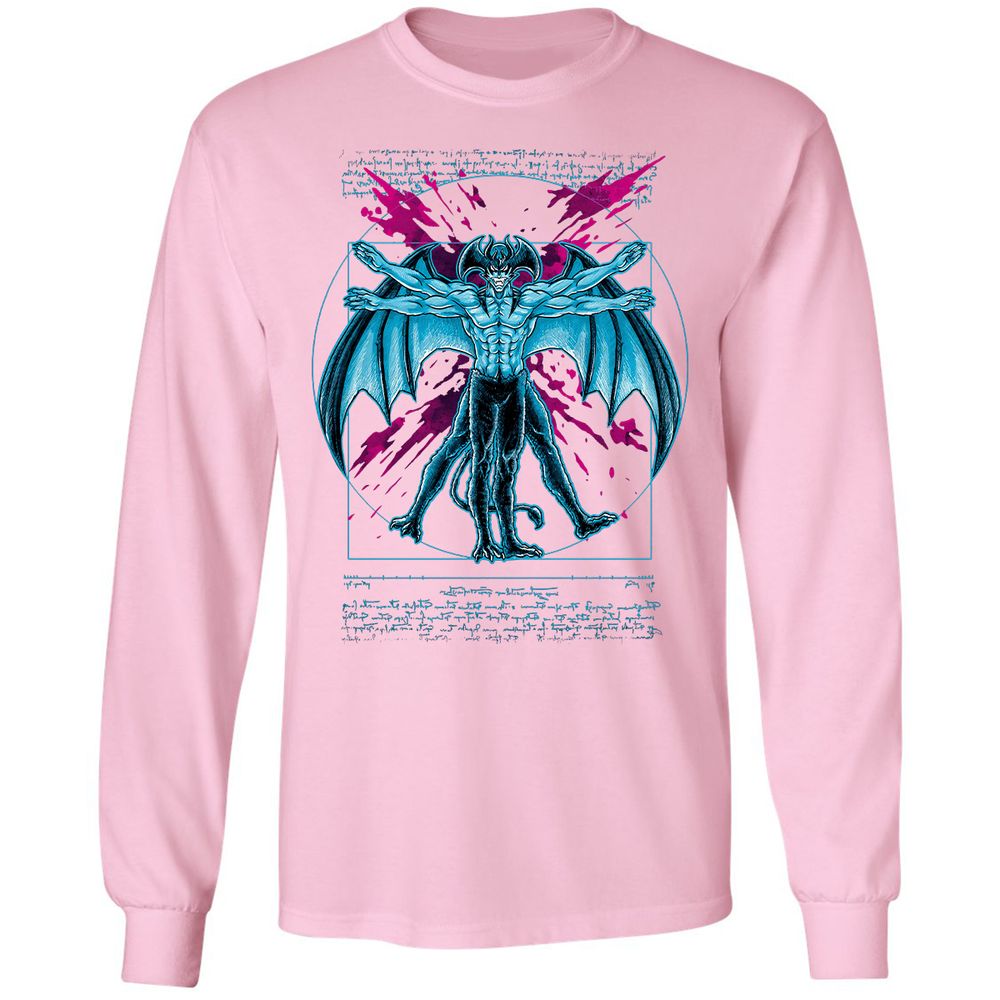 Long Sleeve T-Shirt - 158Y3DMZ - Light Pink - 3