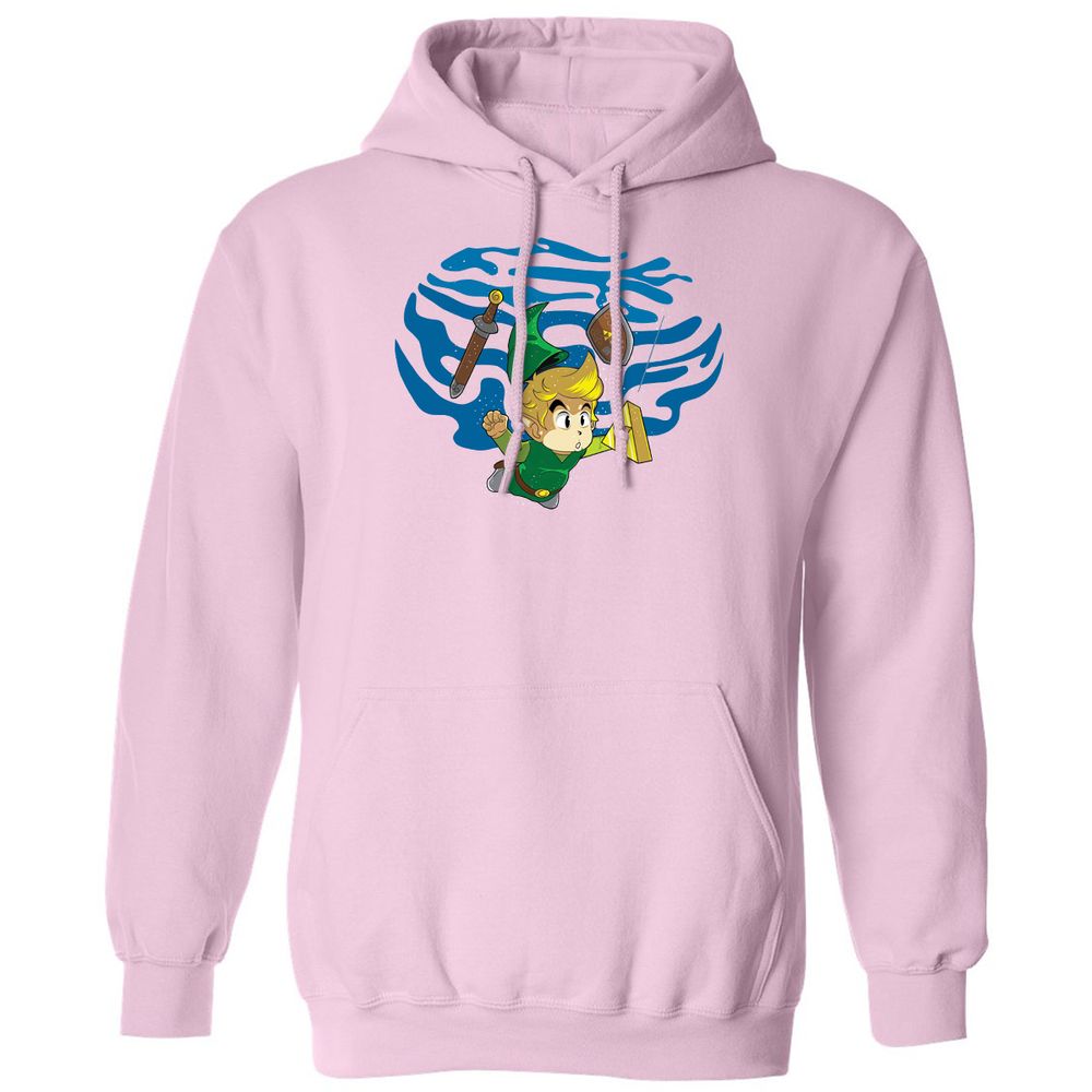 Classic Unisex Hoodie - 1RVWGXGQ - Light Pink - 3