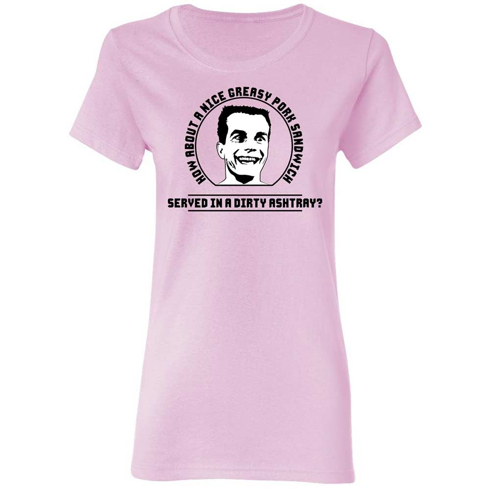 Women's T-Shirt - AMQQHWAB - Light Pink - 3