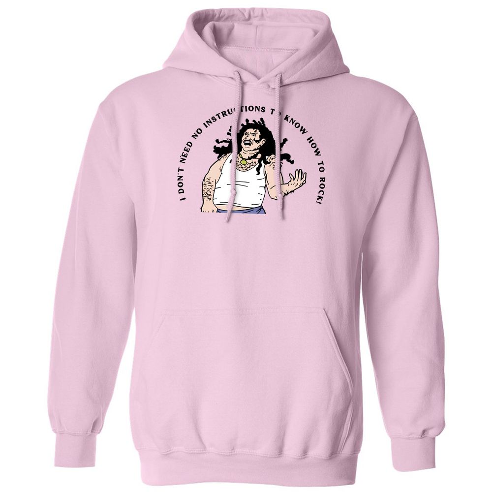 Classic Unisex Hoodie - TWY1S5VU - Light Pink - 3