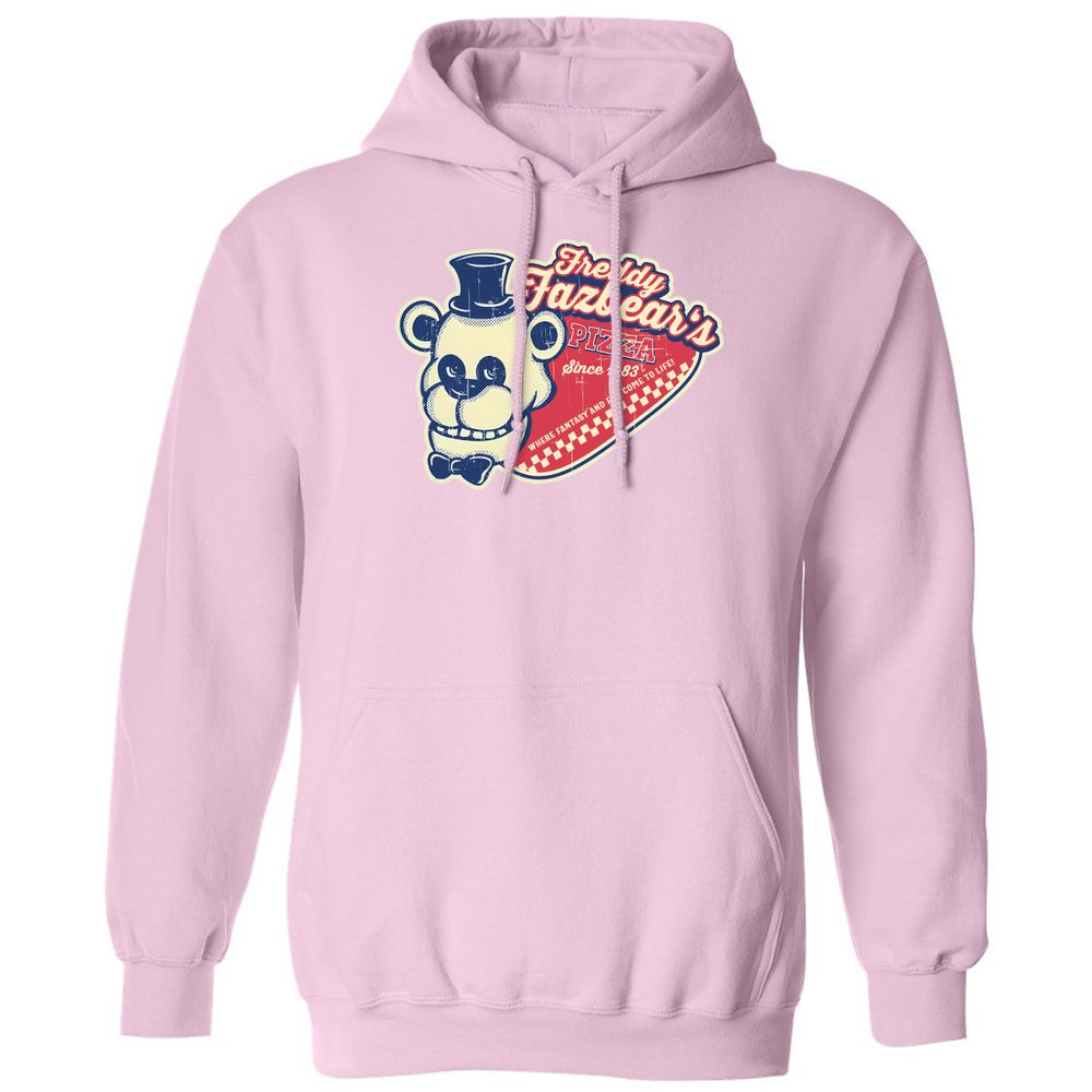 Classic Unisex Hoodie - 5JPV8SUU - Light Pink - 3