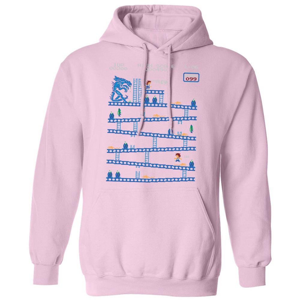 Classic Unisex Hoodie - UCSW1SMH - Light Pink - 3