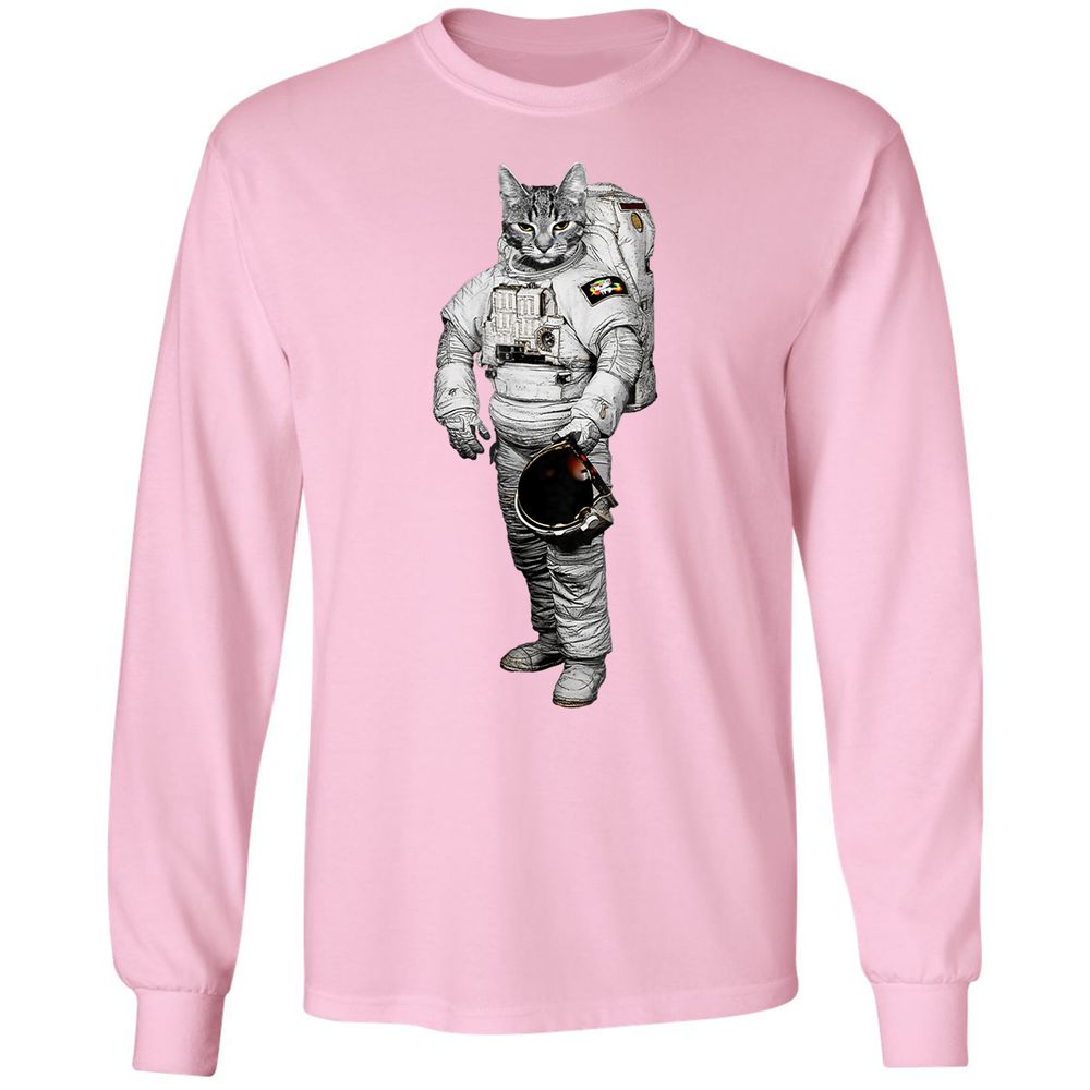 Long Sleeve T-Shirt - PRR7HJ2M - Light Pink - 3