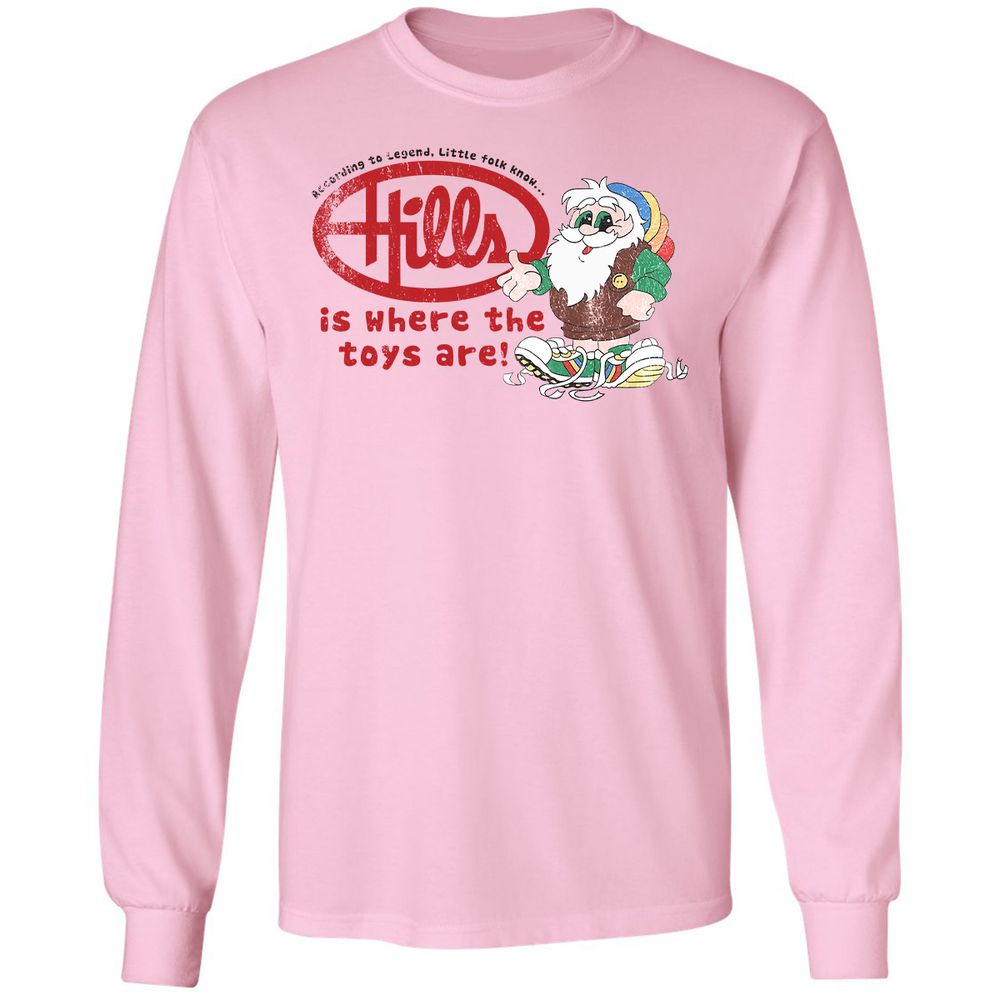 Long Sleeve T-Shirt - QBZM8DAE - Light Pink - 3