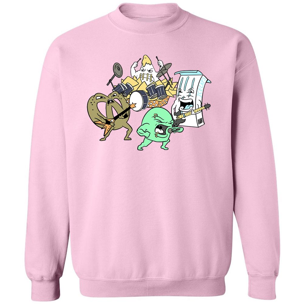 Classic Unisex Sweatshirt - T1A5MJYC - Light Pink - 3