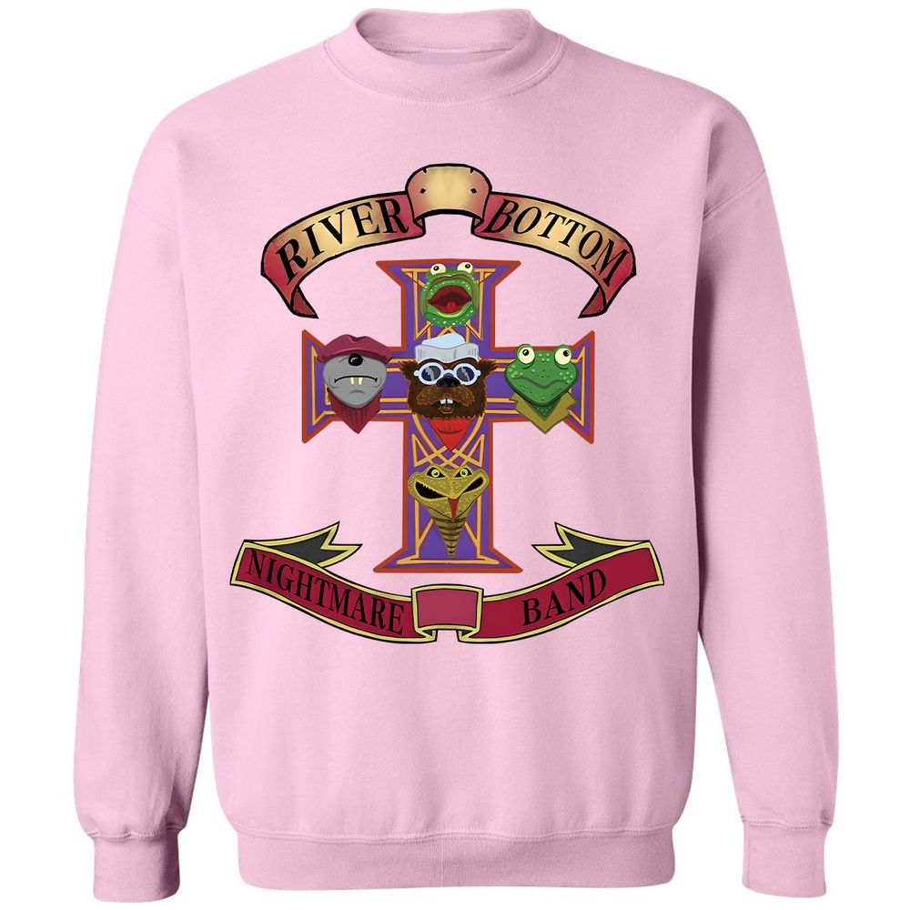 Classic Unisex Sweatshirt - JB6DJ6ZQ - Light Pink - 3
