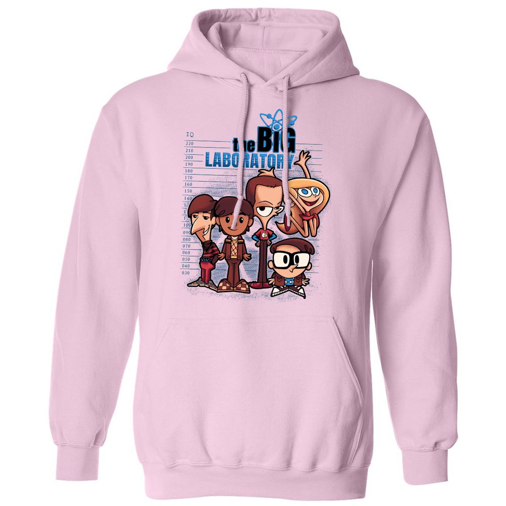 Classic Unisex Hoodie - E8XJ95W8 - Light Pink - 3