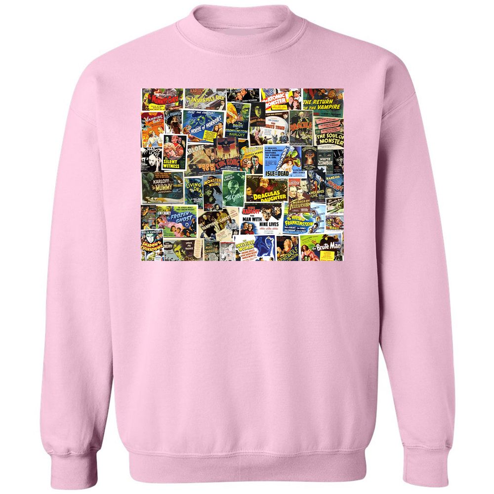 Classic Unisex Sweatshirt - AQUCBX3Z - Light Pink - 3