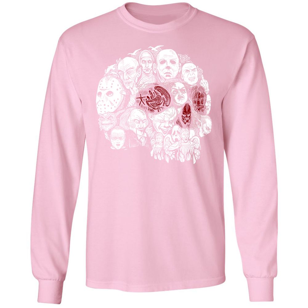 Long Sleeve T-Shirt - 4YSSDGL5 - Light Pink - 3