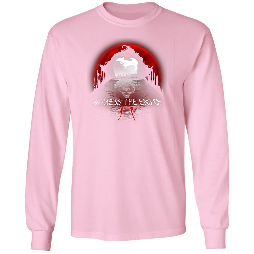 Long Sleeve T-Shirt - HMG8GBY8 - Light Pink - 3