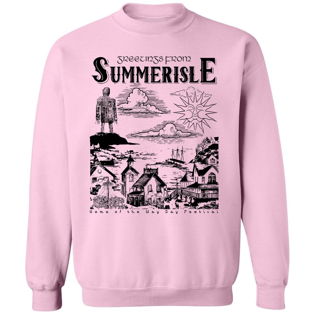 Greetings From Summerisle - Light Pink - 3