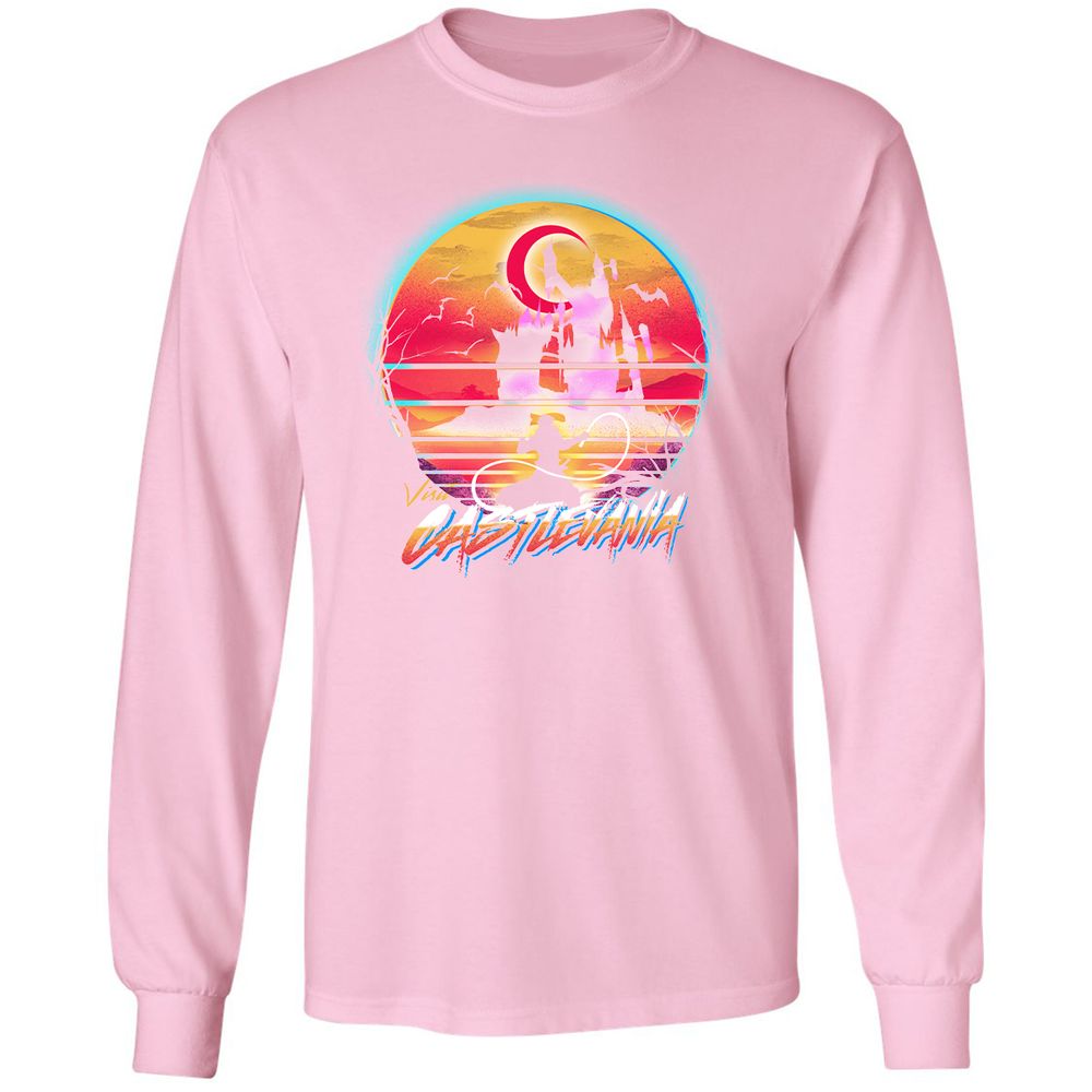 Long Sleeve T-Shirt - MV9KTMZB - Light Pink - 3