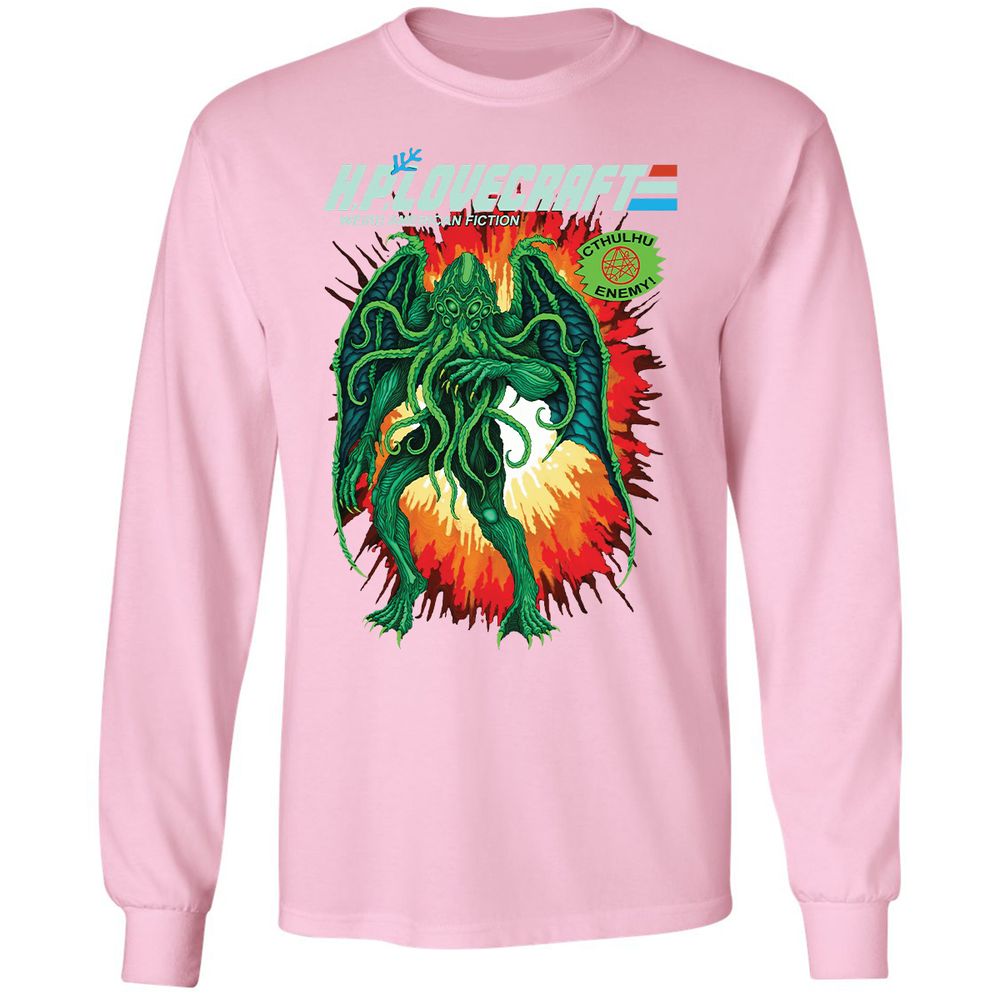 Long Sleeve T-Shirt - RCSTHDSH - Light Pink - 3