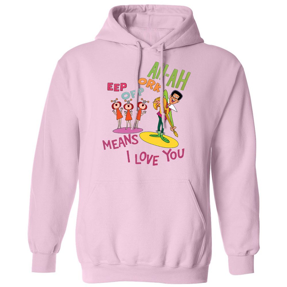 Classic Unisex Hoodie - 8KQ8BN6H - Light Pink - 3