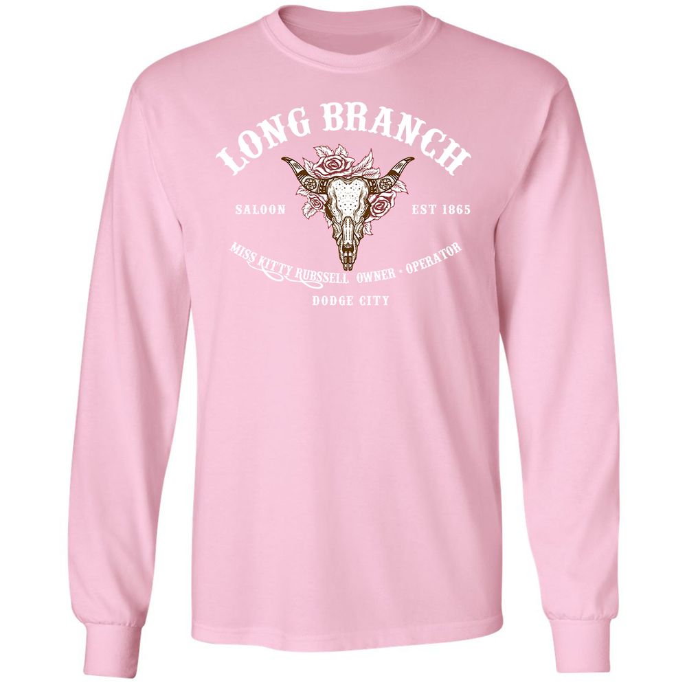Long Sleeve T-Shirt - TNBNYFUG - Light Pink - 3