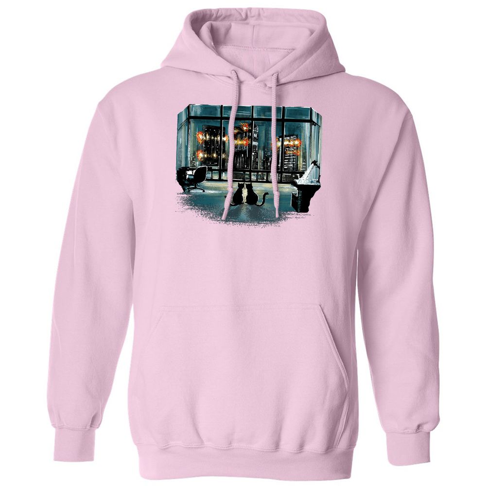Classic Unisex Hoodie - ZHRNFAQV - Light Pink - 3