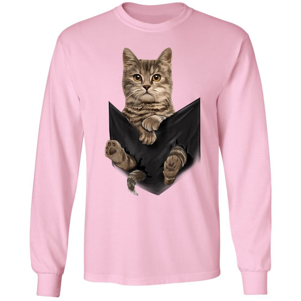 Long Sleeve T-Shirt - 27RCSU6L - Light Pink - 3