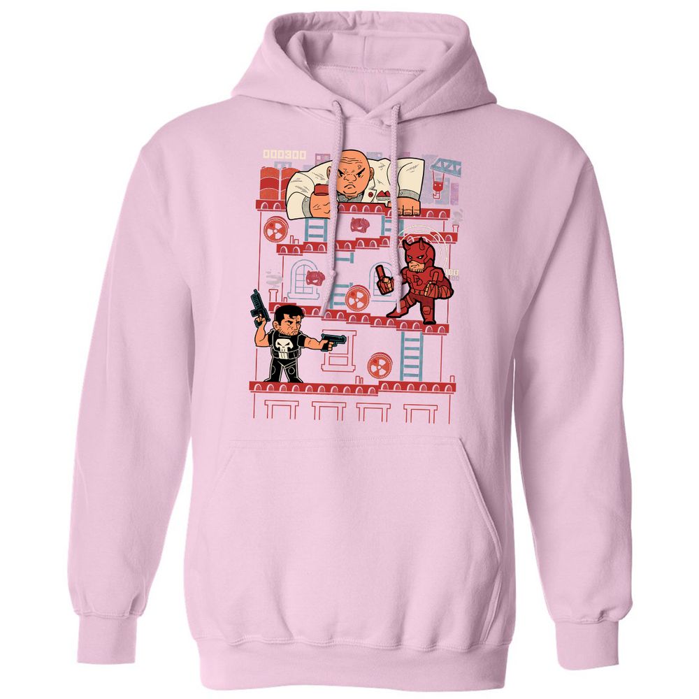 Classic Unisex Hoodie - EN7DY943 - Light Pink - 3