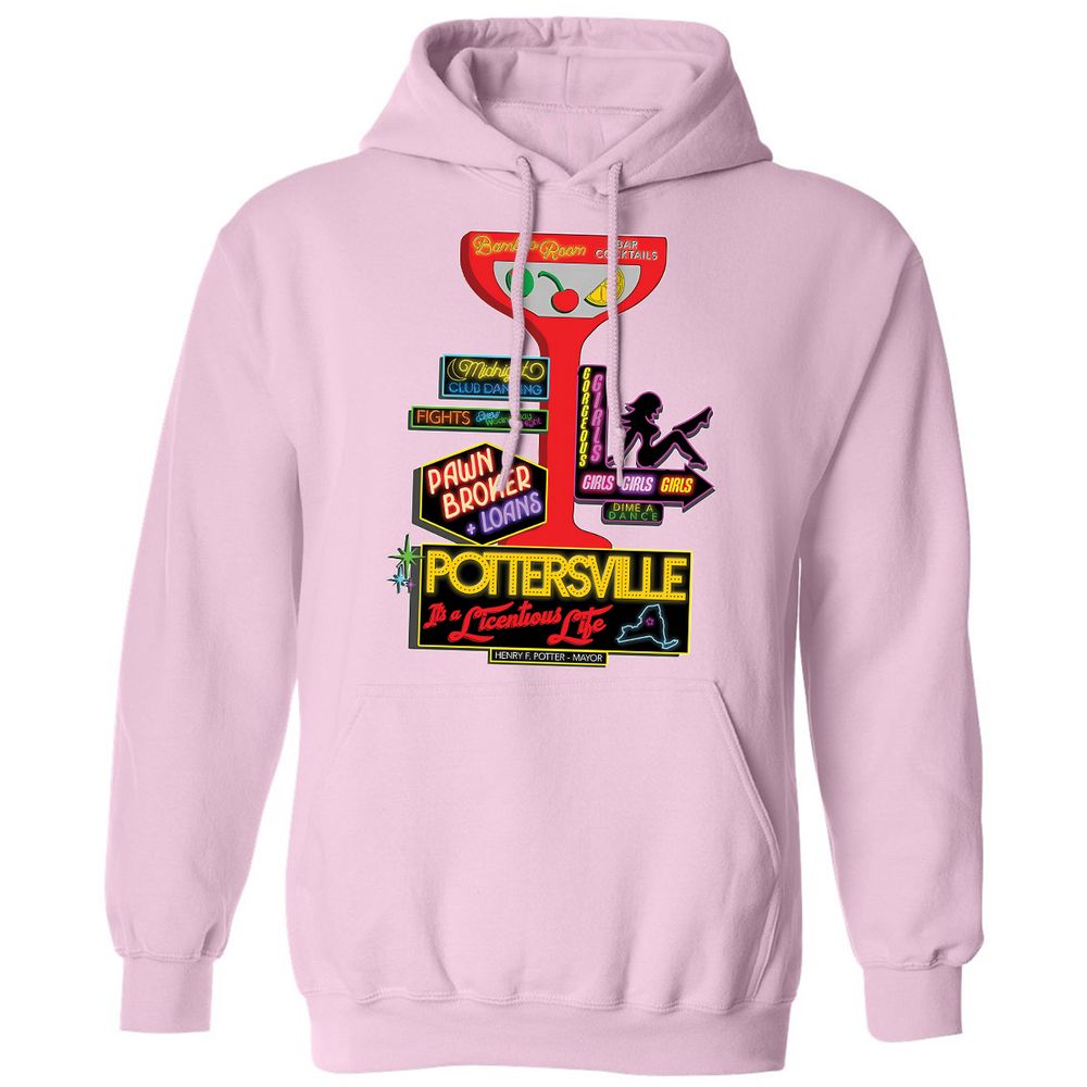 Classic Unisex Hoodie - 2KC3MVPV - Light Pink - 3