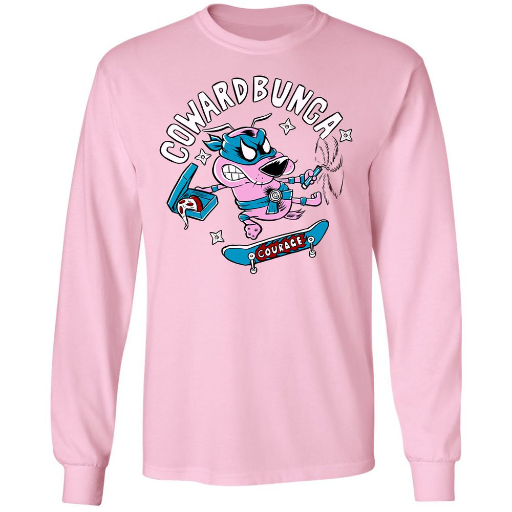 Long Sleeve T-Shirt - XVABQM1X - Light Pink - 3