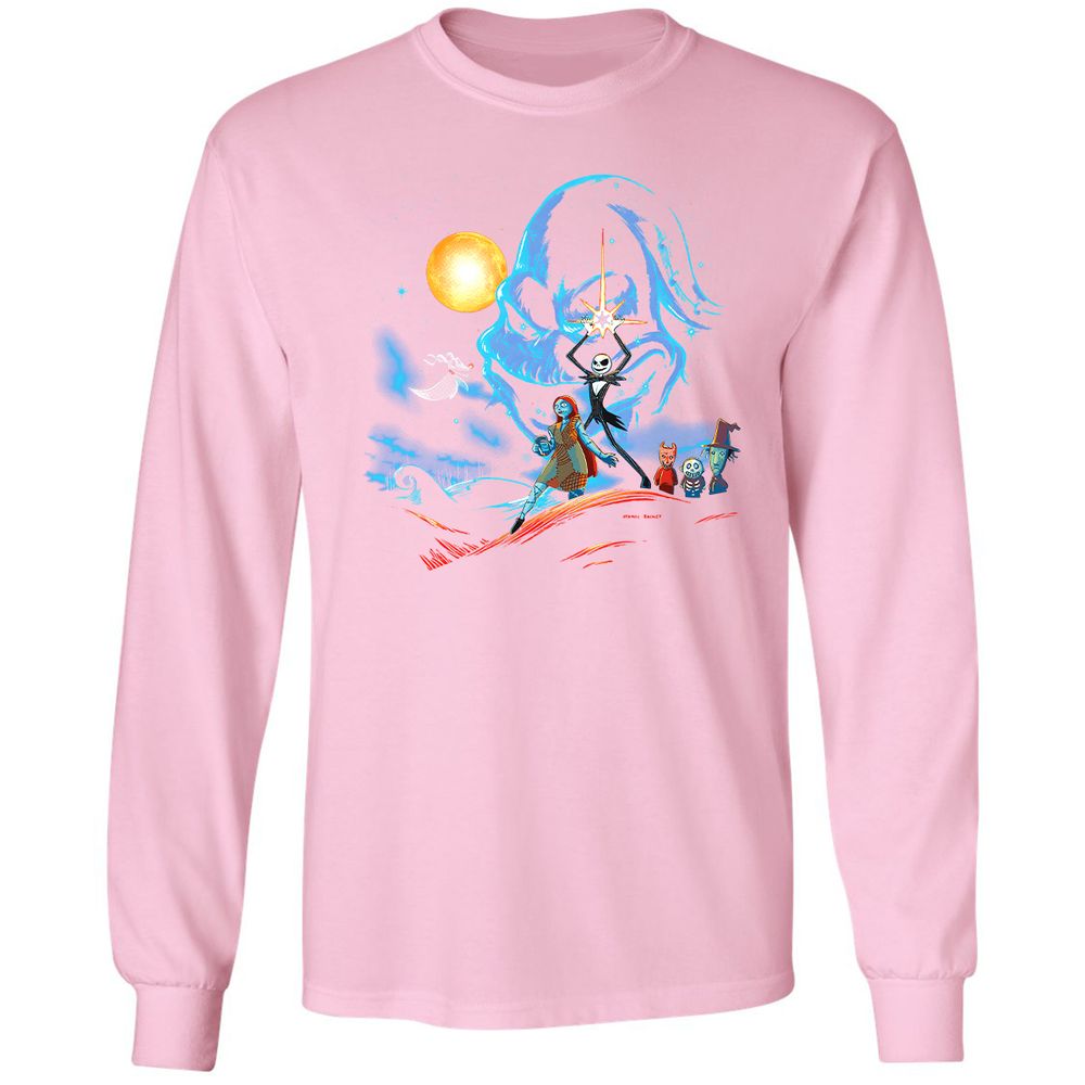 Long Sleeve T-Shirt - A88TFSYT - Light Pink - 3