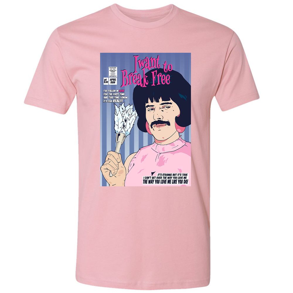 Premium Unisex T-Shirt - D2UFH1FV - Light Pink - 3