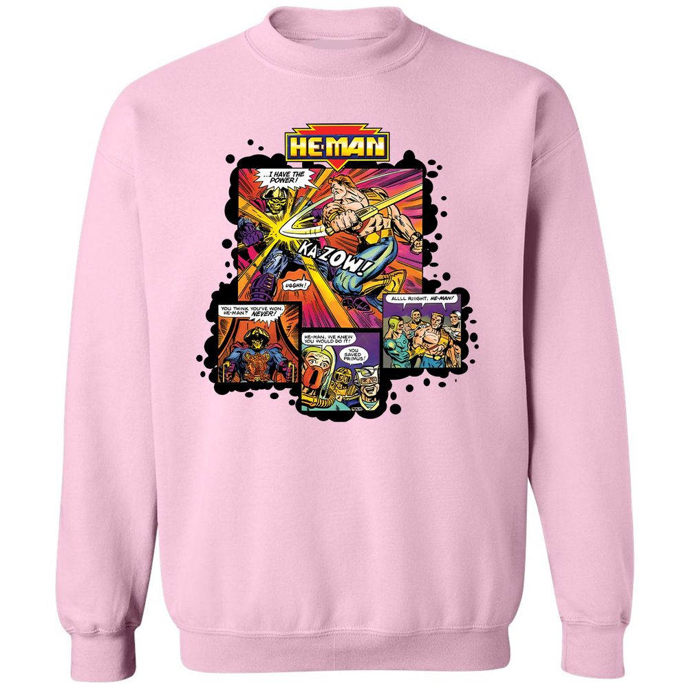 Classic Unisex Sweatshirt - FD6ZAL6N - Light Pink - 3