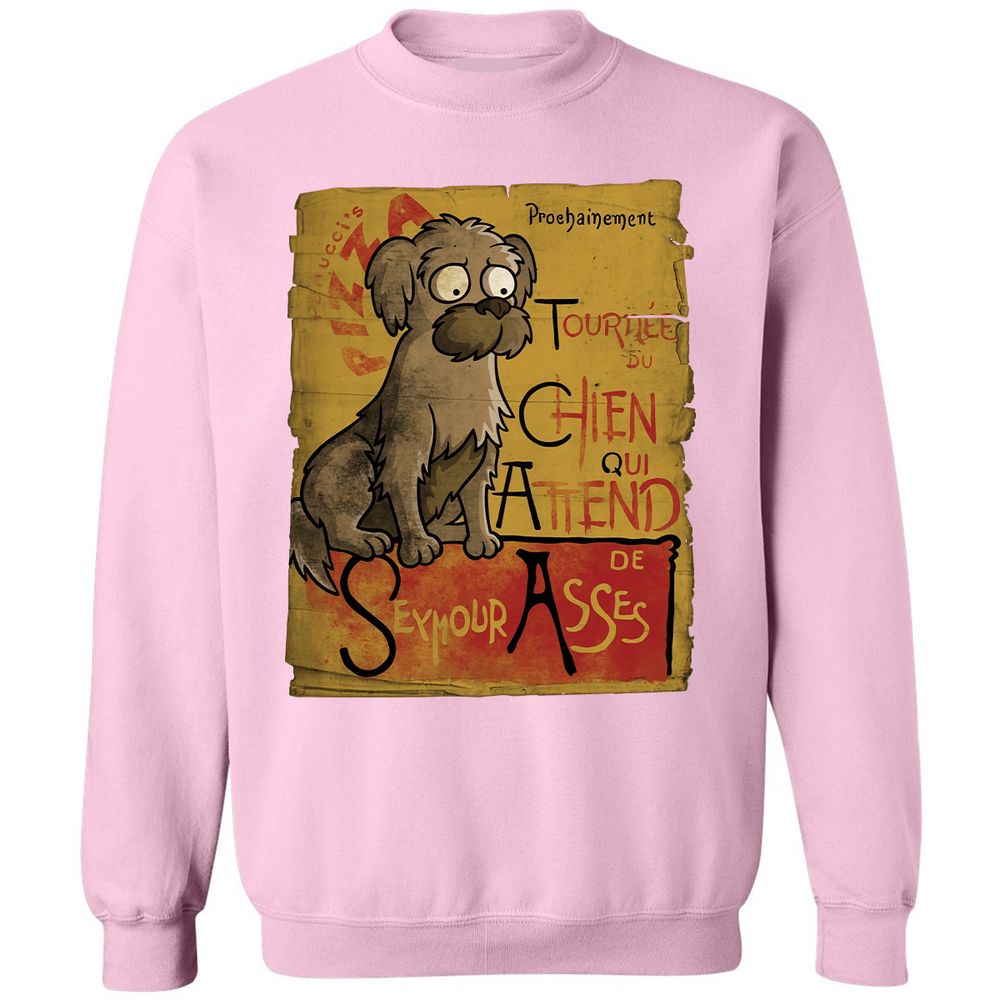 Classic Unisex Sweatshirt - TQRERRJT - Light Pink - 3