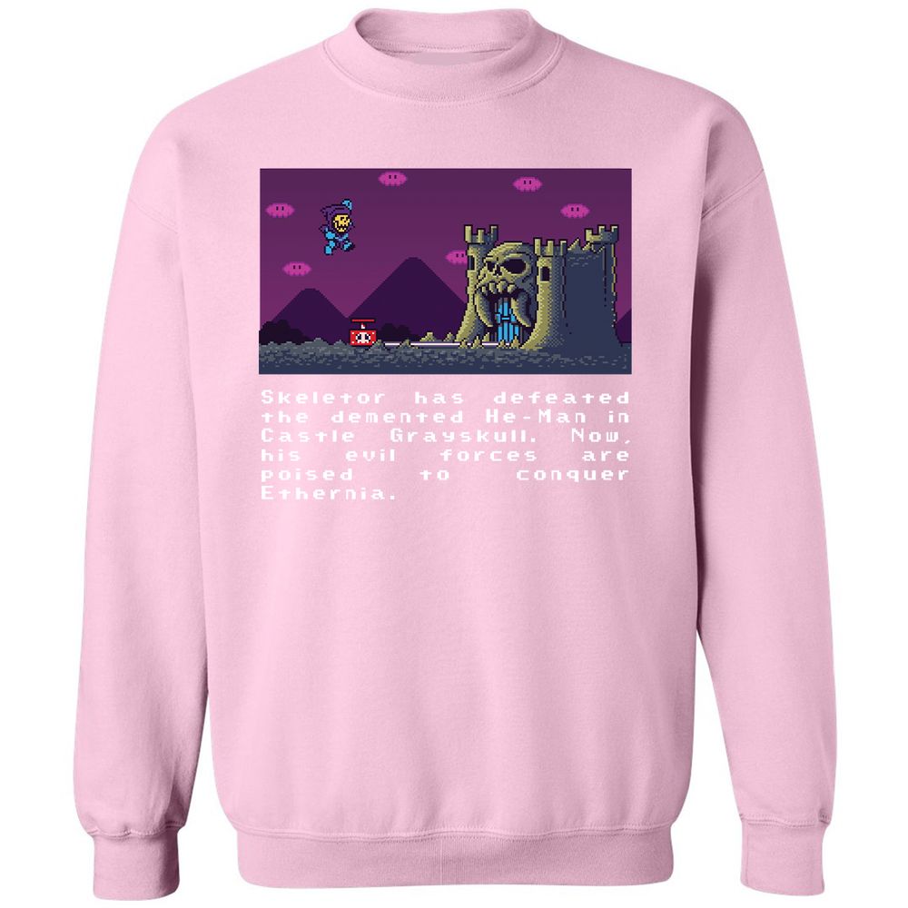 Classic Unisex Sweatshirt - U1S8HG1W - Light Pink - 3