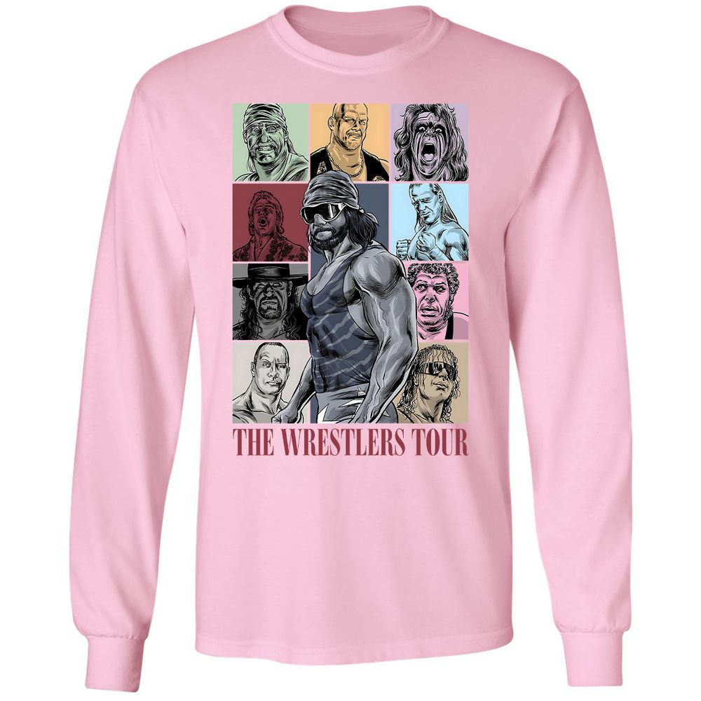 Long Sleeve T-Shirt - PBKE3EC8 - Light Pink - 3