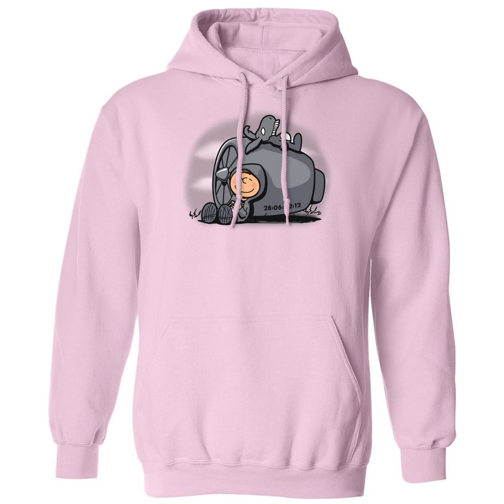 Classic Unisex Hoodie - F8DC3XEQ - Light Pink - 3