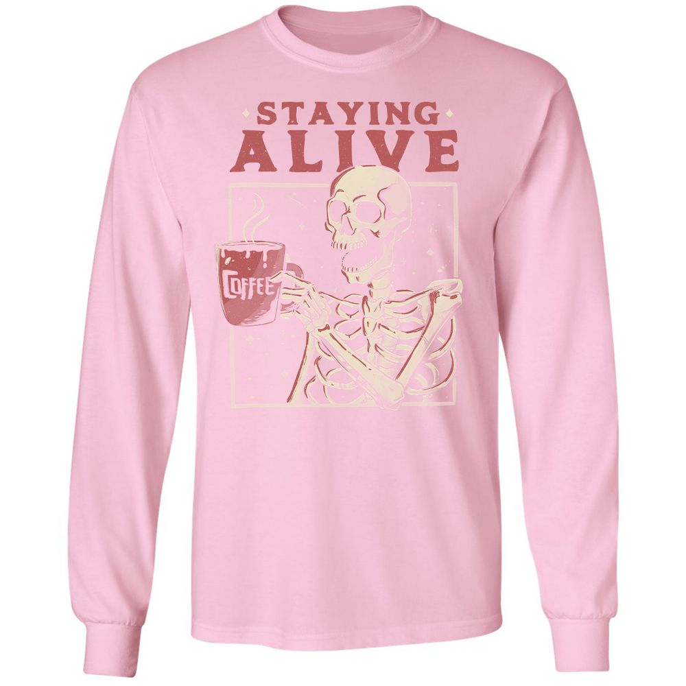 Long Sleeve T-Shirt - CCZ4ZL75 - Light Pink - 3