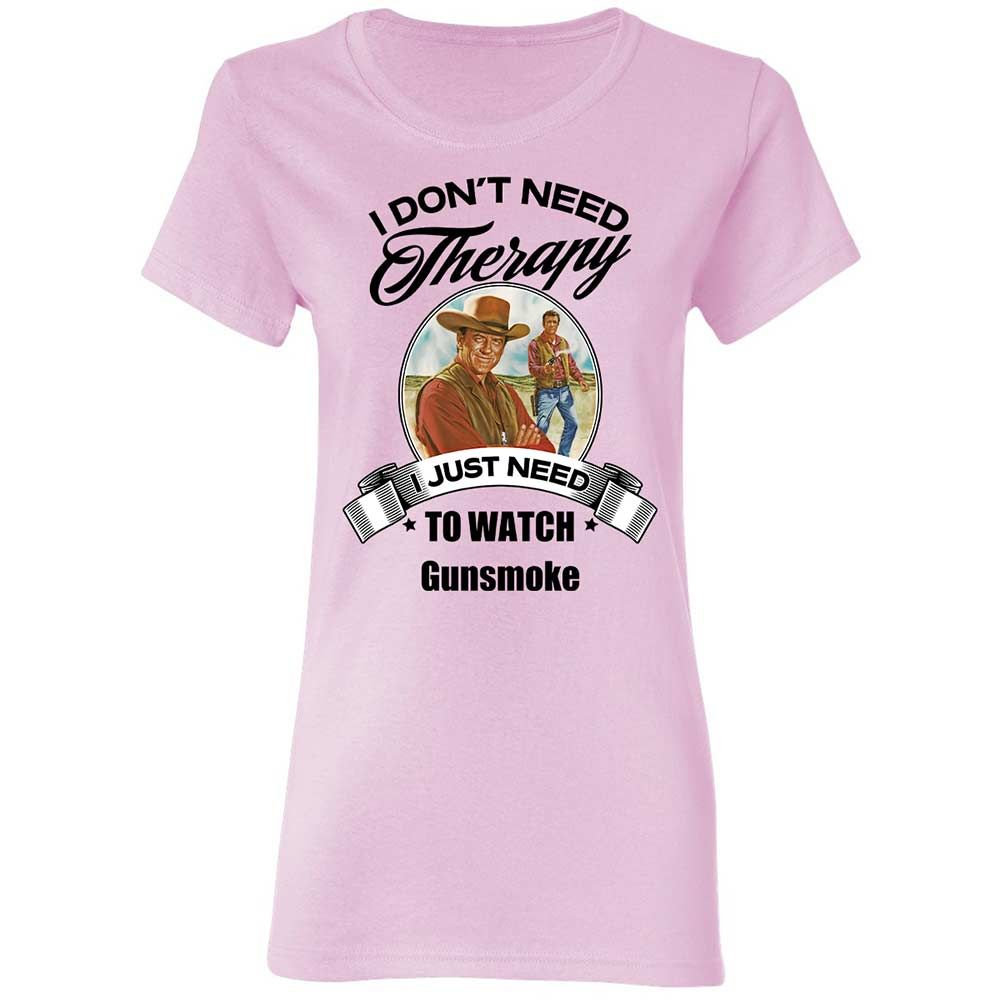 I Don't Need Therapy - Light Pink - 3