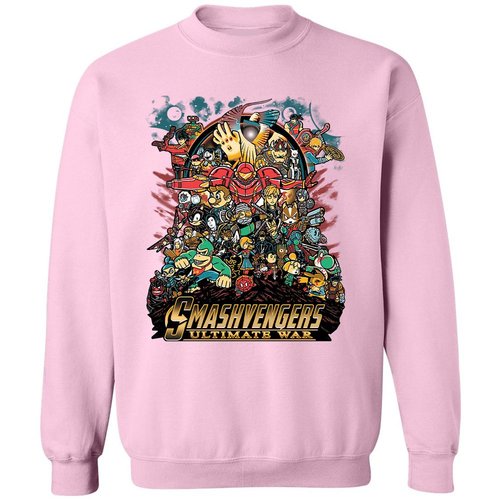 Classic Unisex Sweatshirt - C71PC22R - Light Pink - 3
