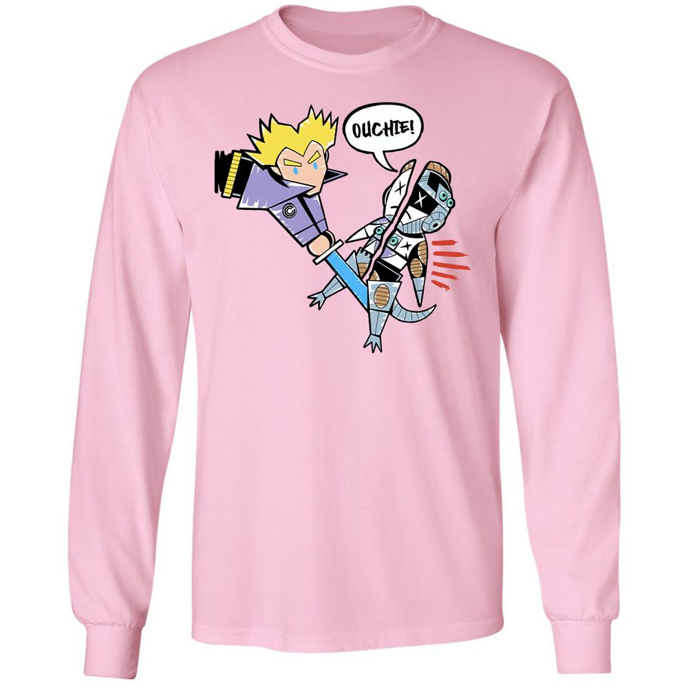 Long Sleeve T-Shirt - A5FFDEP6 - Light Pink - 3