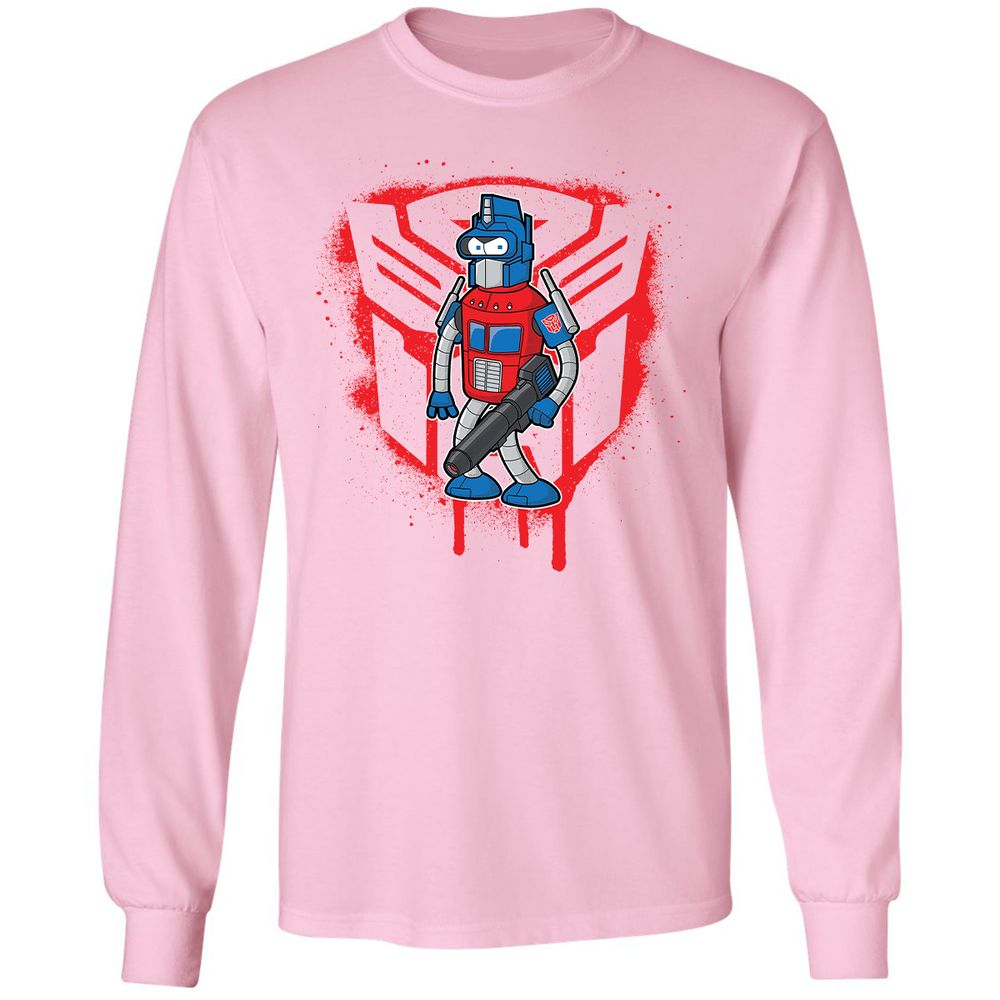 Long Sleeve T-Shirt - UPUS9794 - Light Pink - 3