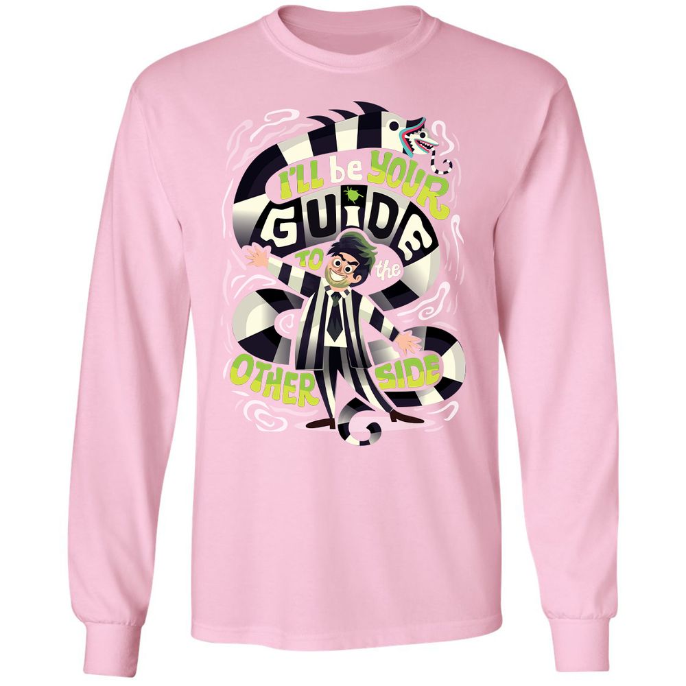 Long Sleeve T-Shirt - 8E2D2UY3 - Light Pink - 3