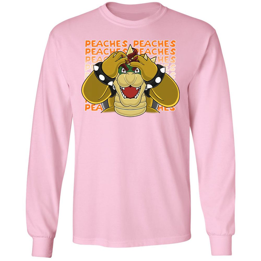 Long Sleeve T-Shirt - M2ZFKBD2 - Light Pink - 3