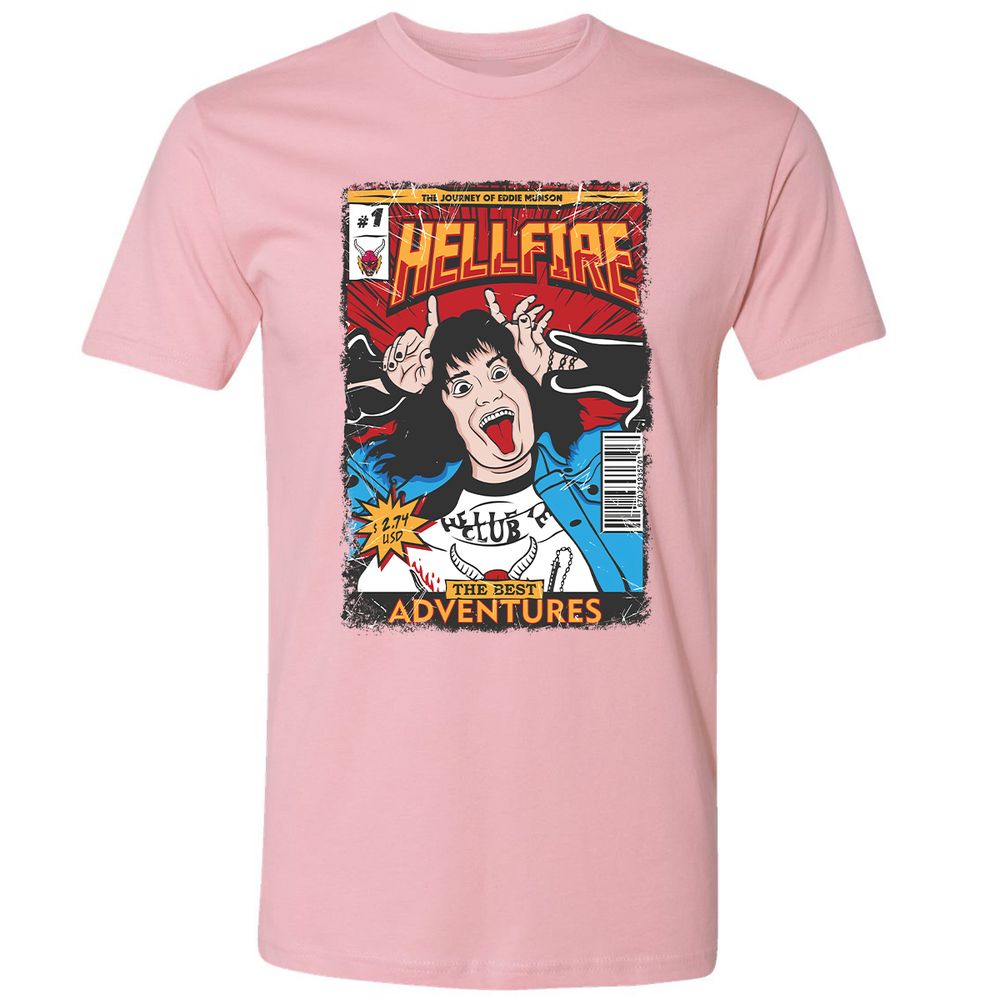 Premium Unisex T-Shirt - D1VRVNNW - Light Pink - 3