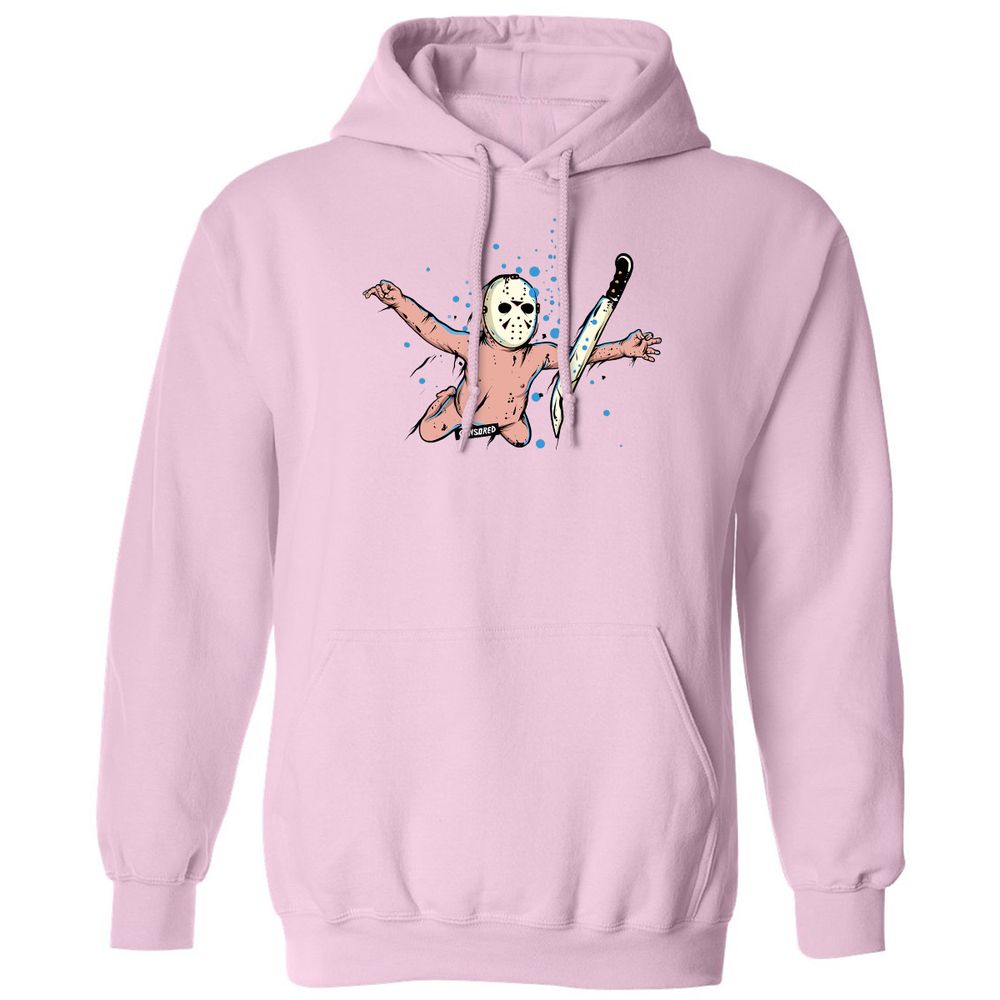 Classic Unisex Hoodie - USWL7G7S - Light Pink - 3