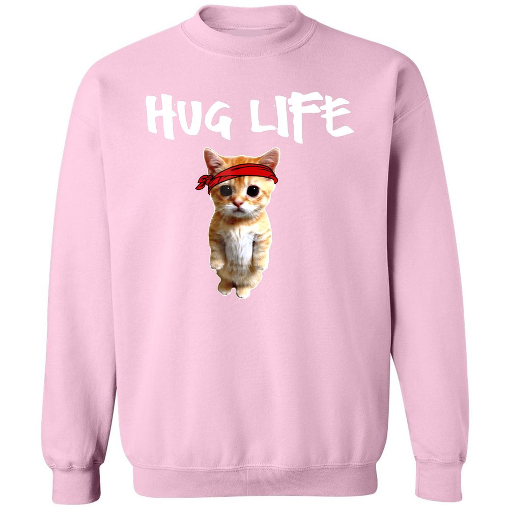 Classic Unisex Sweatshirt - WA42NXLE - Light Pink - 3