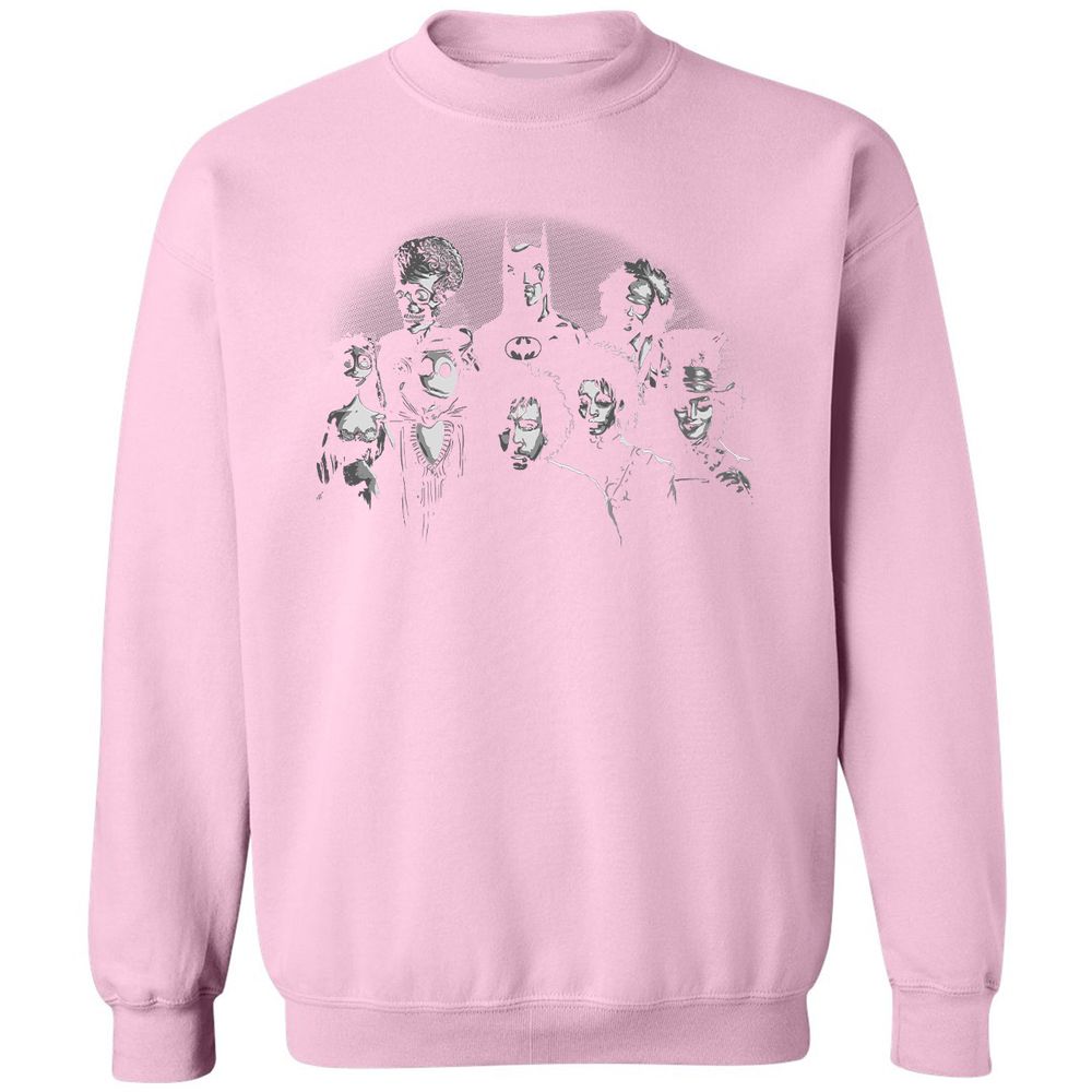 Classic Unisex Sweatshirt - D3L3YHMG - Light Pink - 3