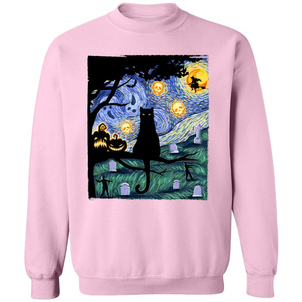 Classic Unisex Sweatshirt - UWFHC3CC - Light Pink - 3