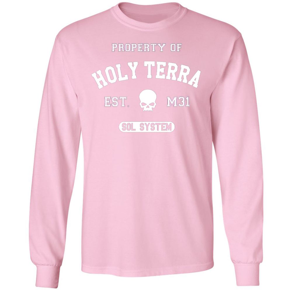 Long Sleeve T-Shirt - 7714S7HW - Light Pink - 3