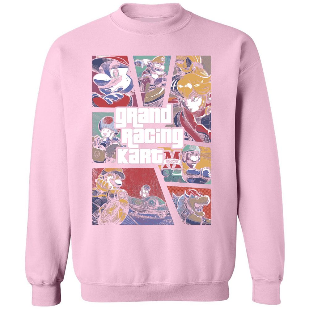 Classic Unisex Sweatshirt - 5QXCDWDQ - Light Pink - 3